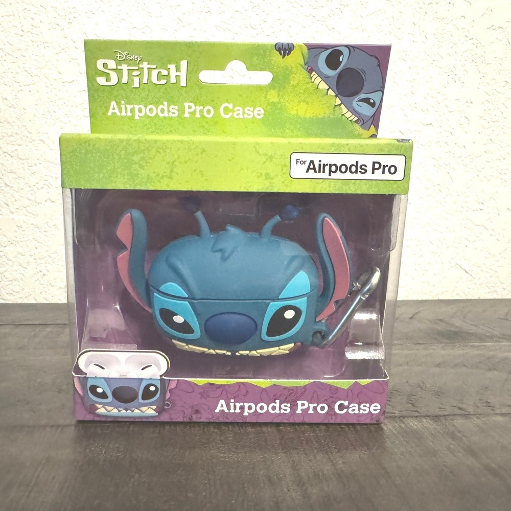 Disney Stitch‎ AirPods Pro Case Protective Cover Cute Blue Character